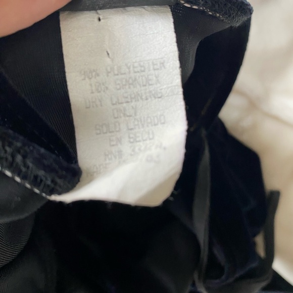 Vintage Velvet Halter Jumpsuit - Picture 5 of 5